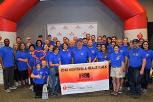 The Torch Team Supports the 2018 AHA North Alabama Heart Walk