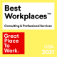 Torch Named One of the 2021 Best Workplaces in Consulting and Professional Services by Great Place to Work® for Sixth Consecutive Year
